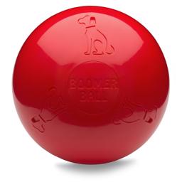 Boomer Ball Den berömda hållbara hundbollen RÖD